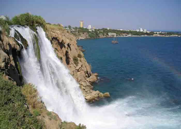 antalya lower düden waterfall, karpuzkaldıran