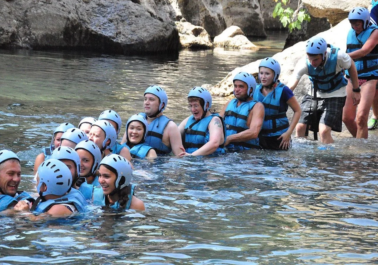 rafting