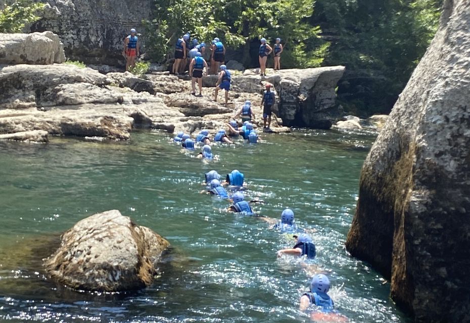 canyoning rafting