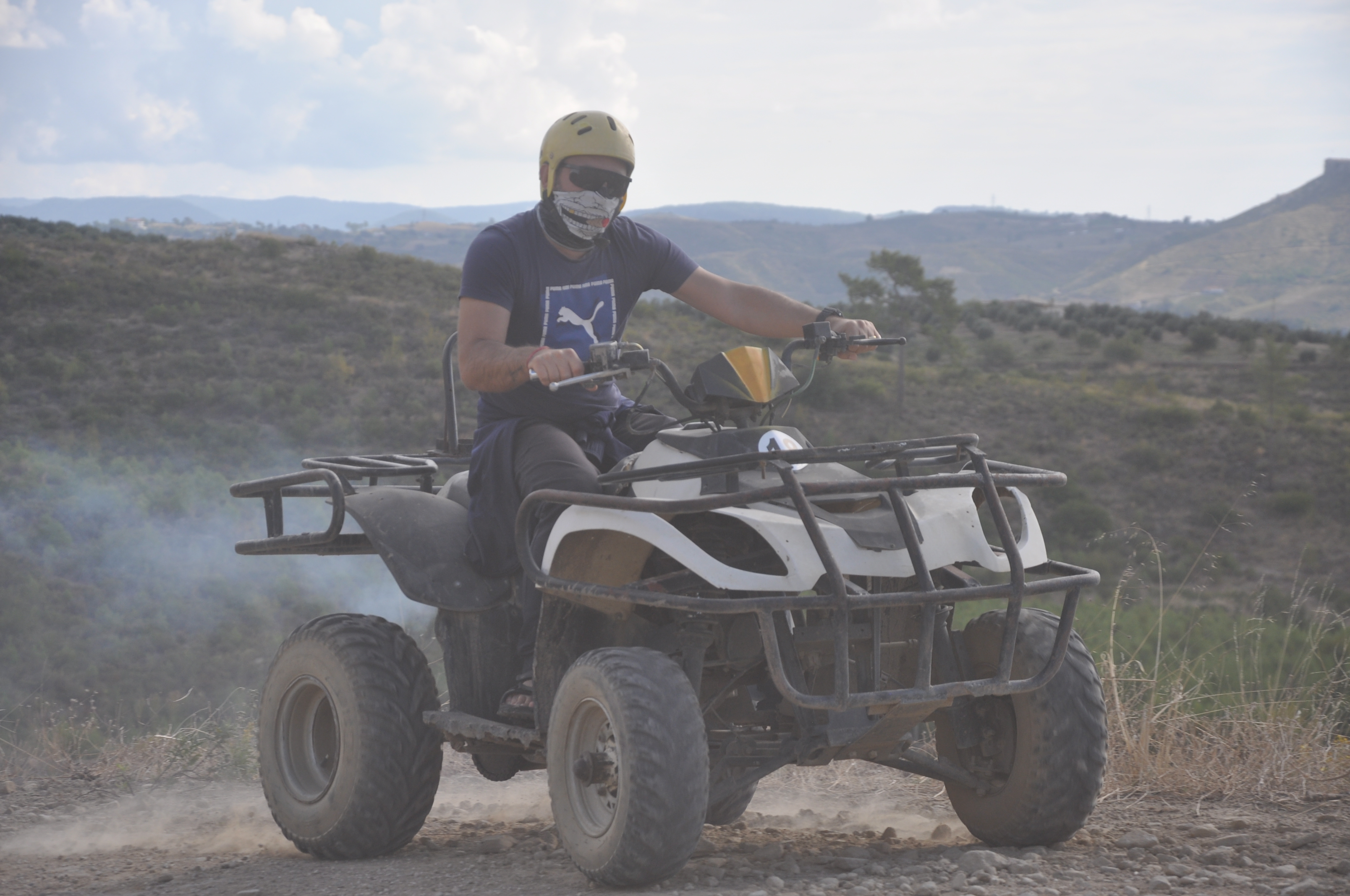 side quad bike riding