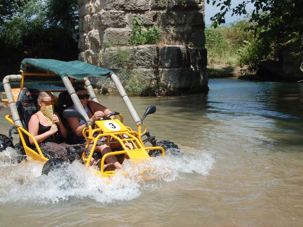 buggy bike riding in side manavgat