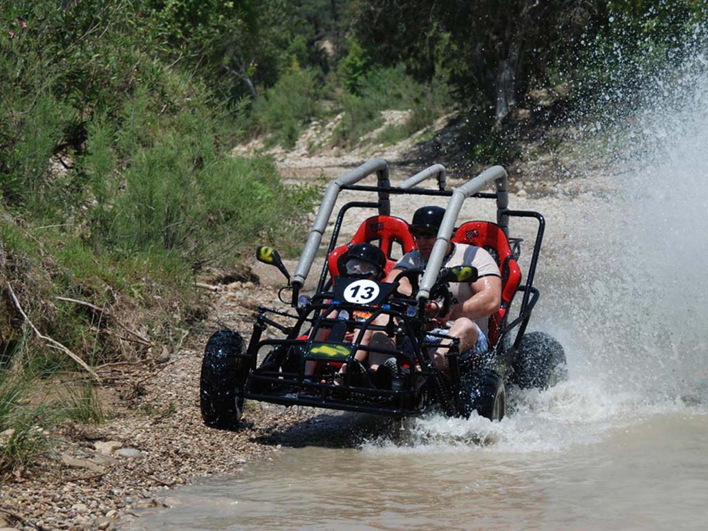 buggy bike riding in side manavgat