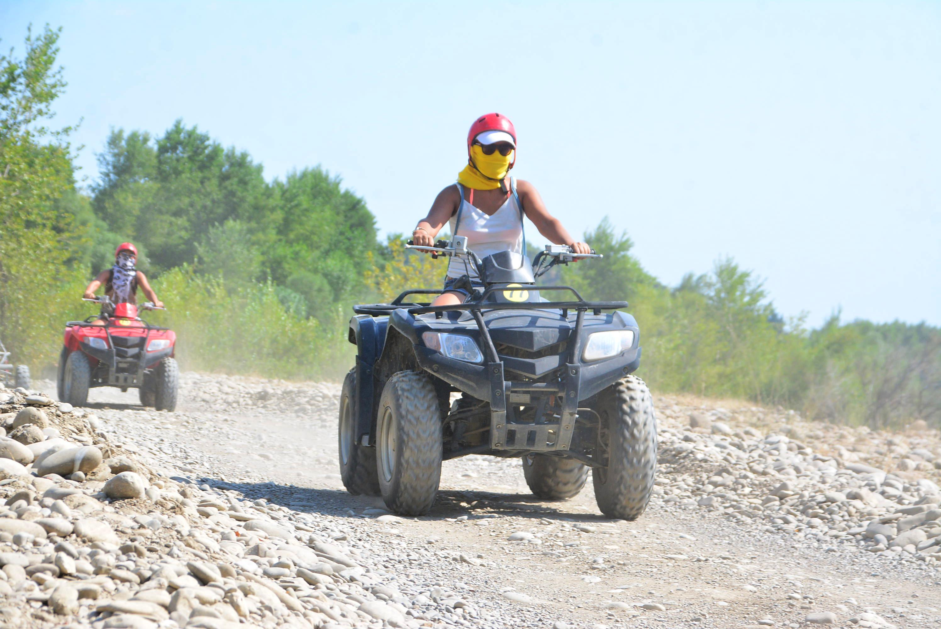 quad & buggy bike at koprucay river