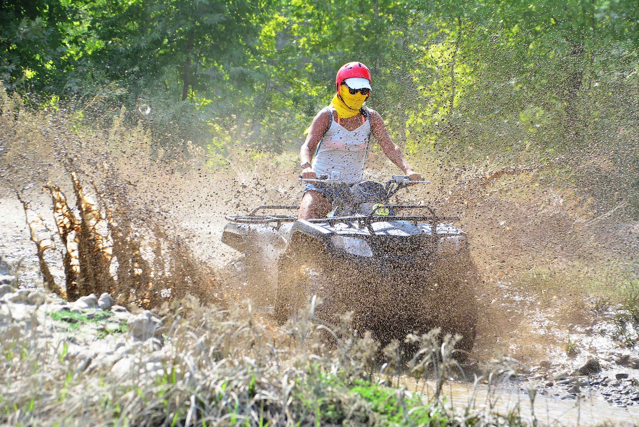 quad & buggy bike at koprucay river